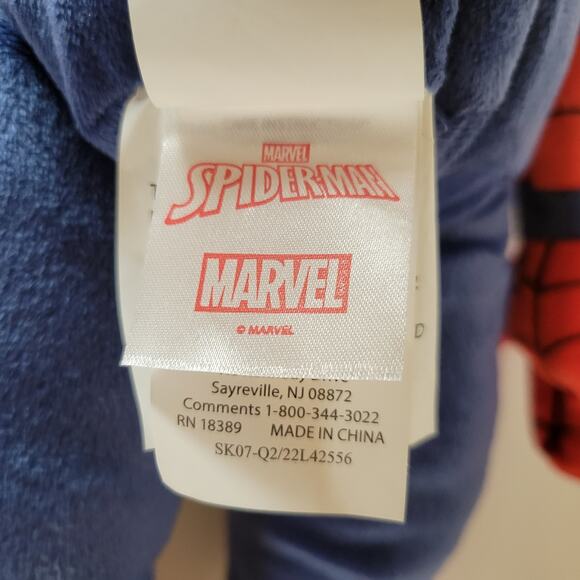 27" Spider-Man Plush Pillow Marvel Jay Franco Stuffed Superhero Toy Red Blue - Picture 13 of 16